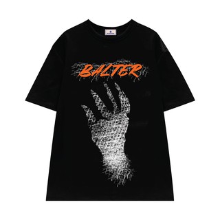 Áo thun Balter - Cracked hand - Đen