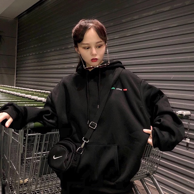 - Áo hoodie nỉ bông ulzzang hình ếch xanh