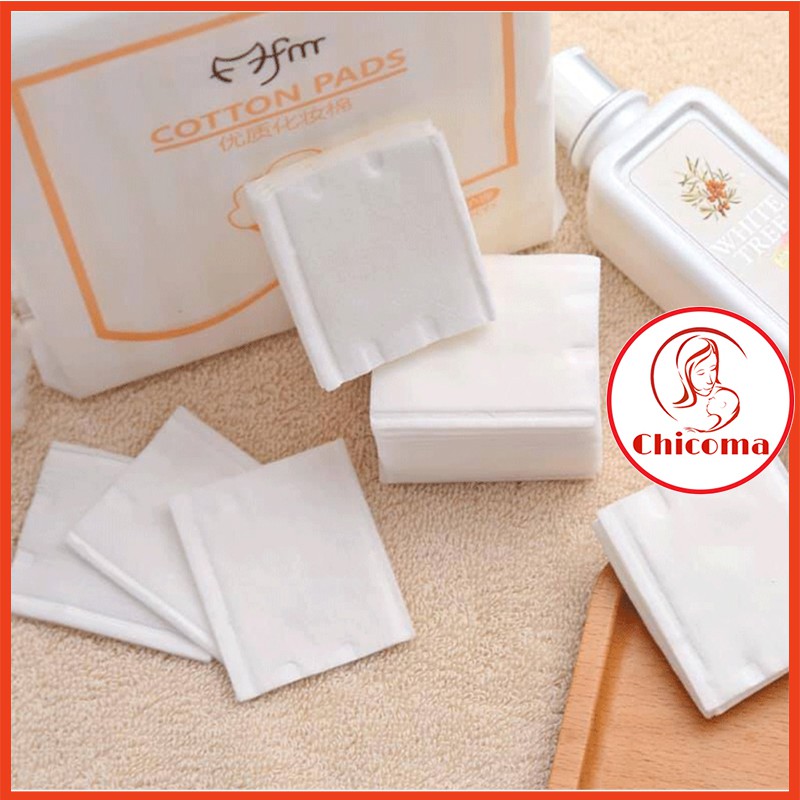 Bông tẩy trang 3 lớp Cotton Pads [Túi 222 miếng] Btt01 | BigBuy360 - bigbuy360.vn