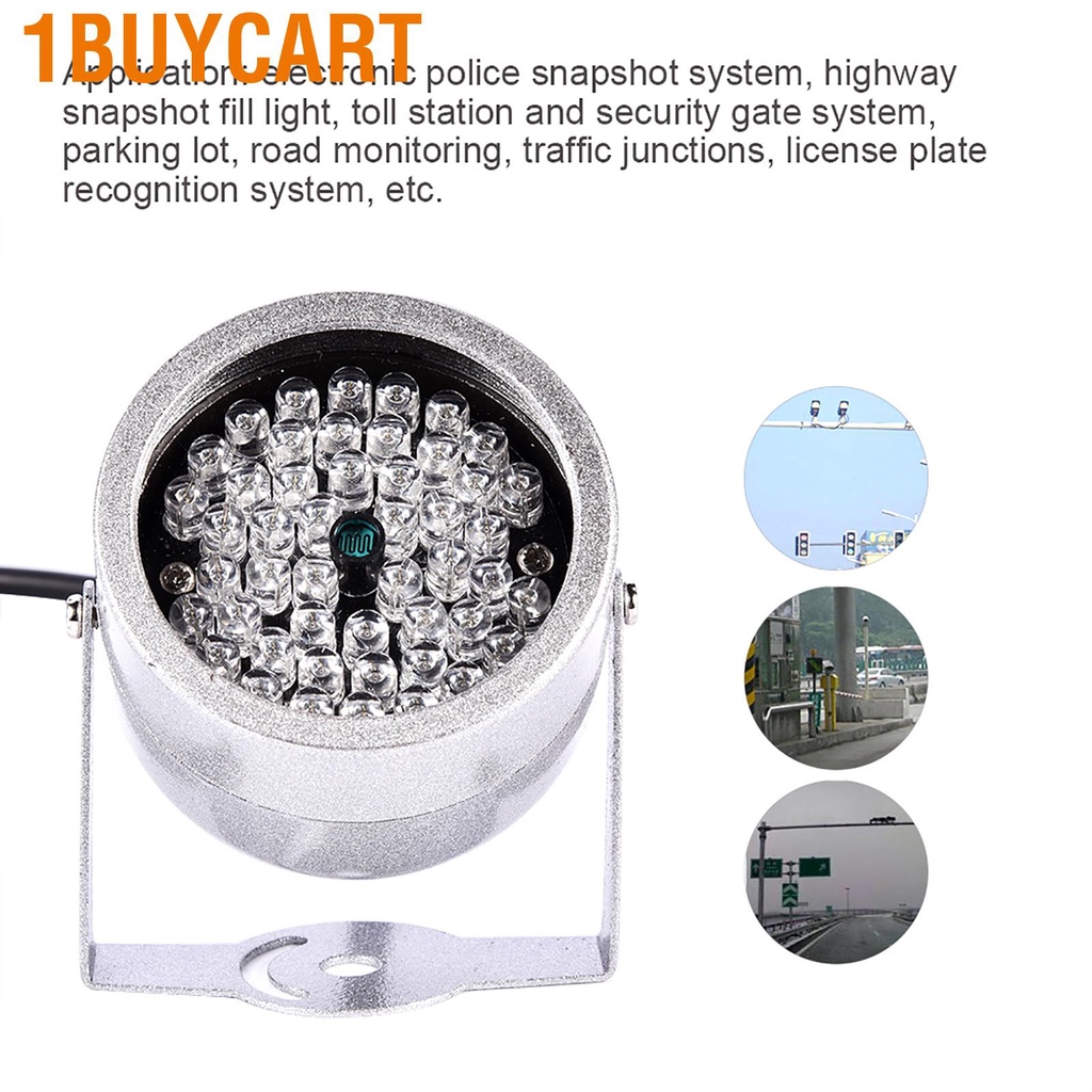Đèn LED 48 bóng cảm biến chống thấm nước hỗ trợ chế độ nhìn đêm cho máy quay an ninh