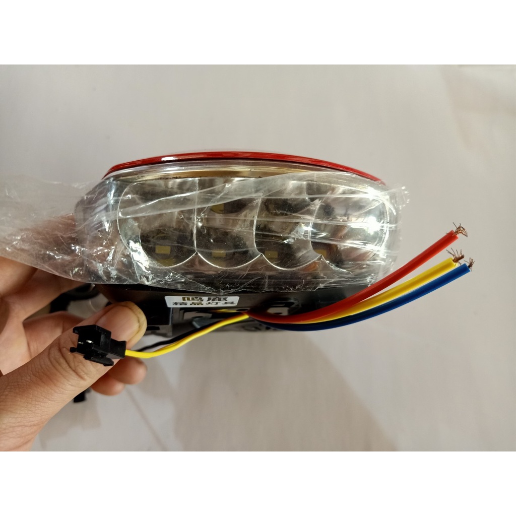 Đầu đèn loại đẹp thay thế cho xe điện loại 24v, 36v