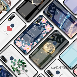 Ốp Kính Cường Lực Màu Gradient Dùng Cho Asus Zenfone Max Pro (M2) Zb631Kl X01Bda