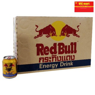 VIC mart_  Thùng 24 lon nước tăng lực Thái redbull