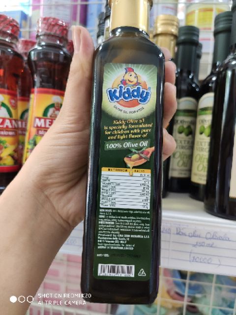 (Date mới 2022) Dầu kiddy cá hồi oliu 250ml cho bé