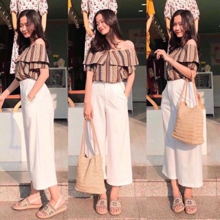 Quần culotte chất đũi siêu mát