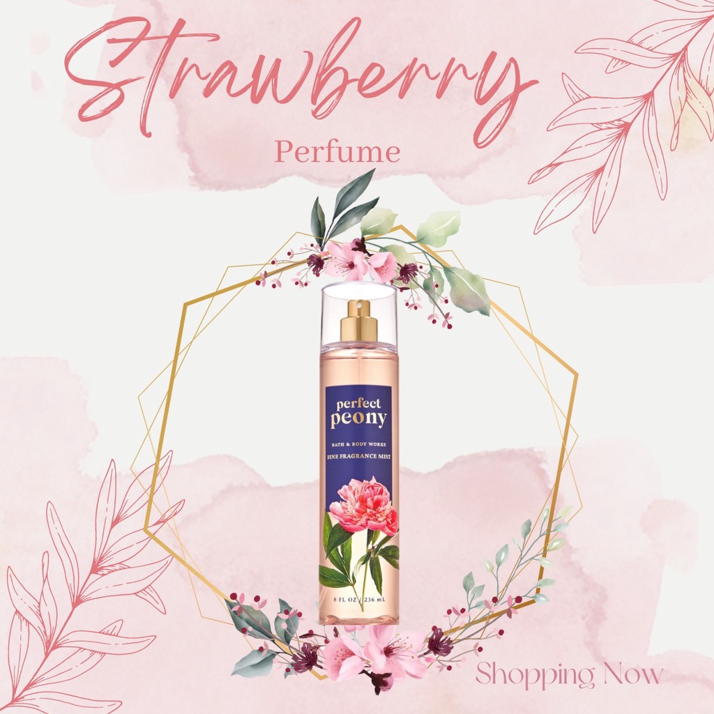 Xịt Thơm Bath & Body Works PERFECT PEONY