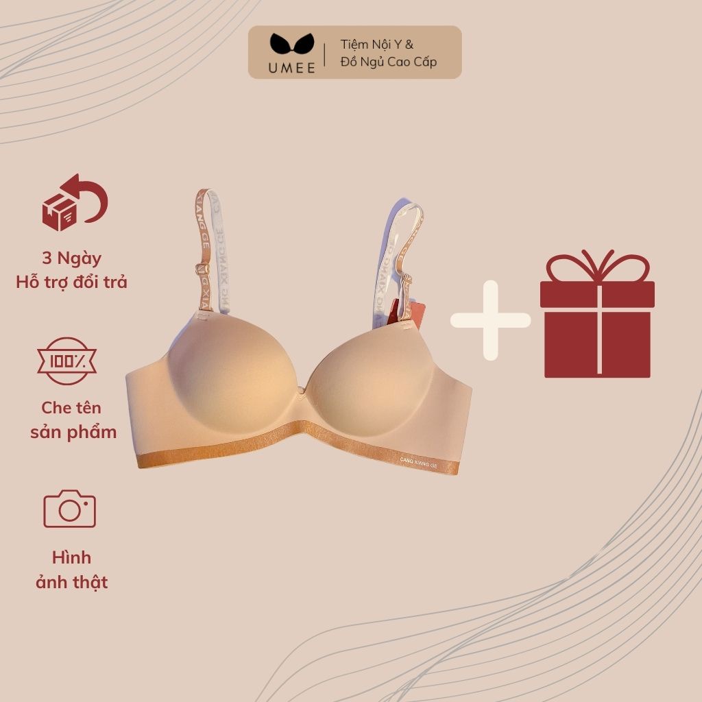 Áo Độn Ngực Đúc Su Umee Không Gọng Nâng Ngực Có Bàn Tay Cao Cấp AN2