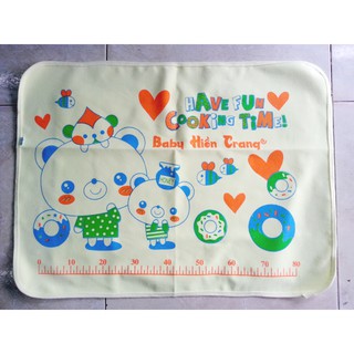 Chiếu cao su chống thấm loại to cho bé
