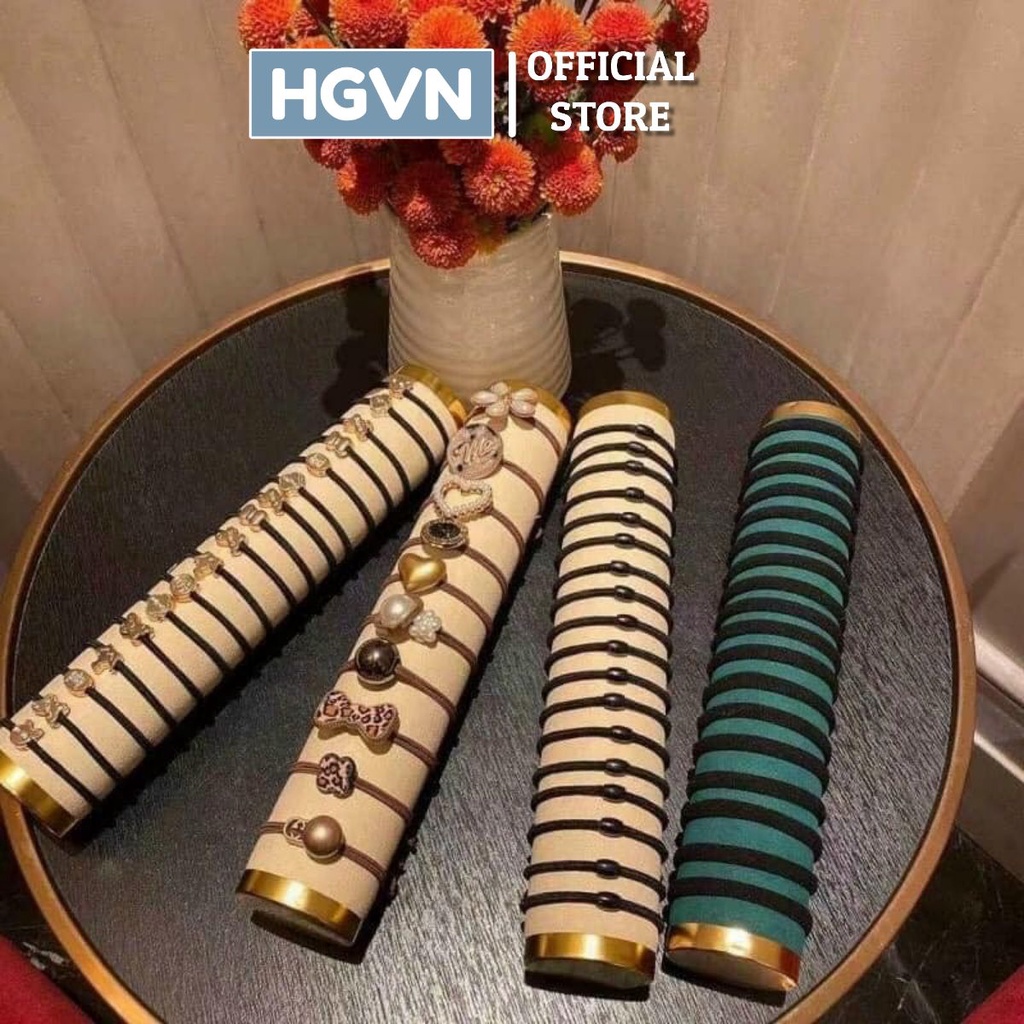 SET 60 Chun Buộc Tóc Nhiều Kiểu Cho Bạn Gái  #99