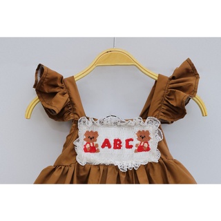 ĐẦM SMOCK GẤU ABC