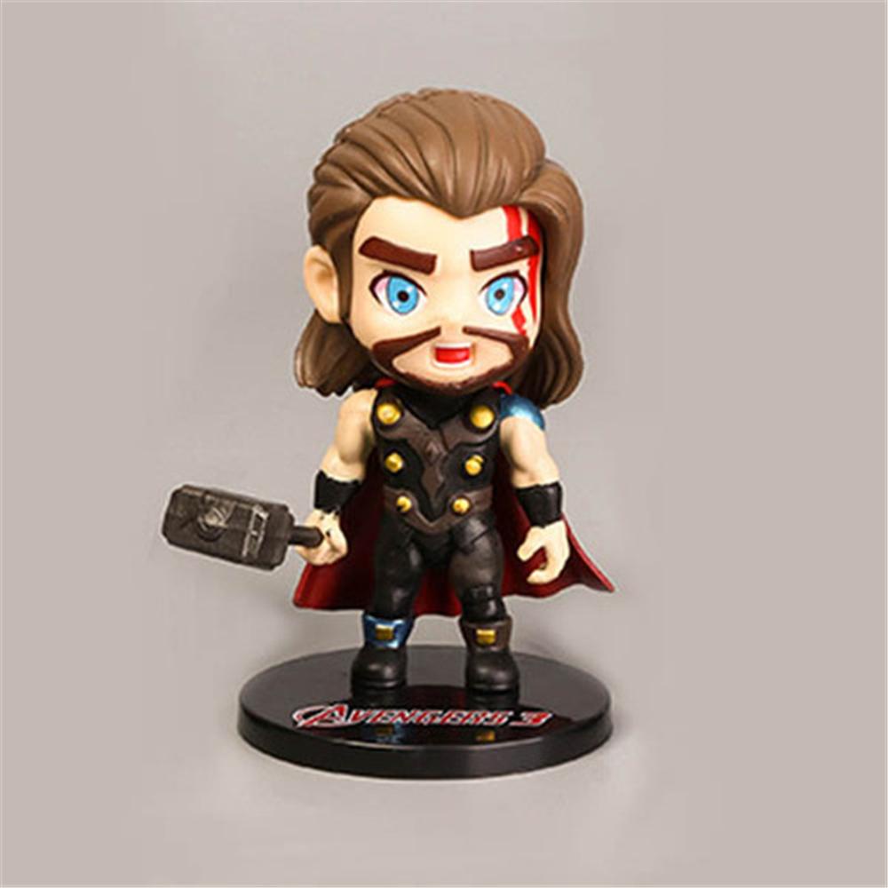 Đồ trang trí Nhân Vật Người Nhện Marvel Iron Man Trang Trí Bánh Kem
