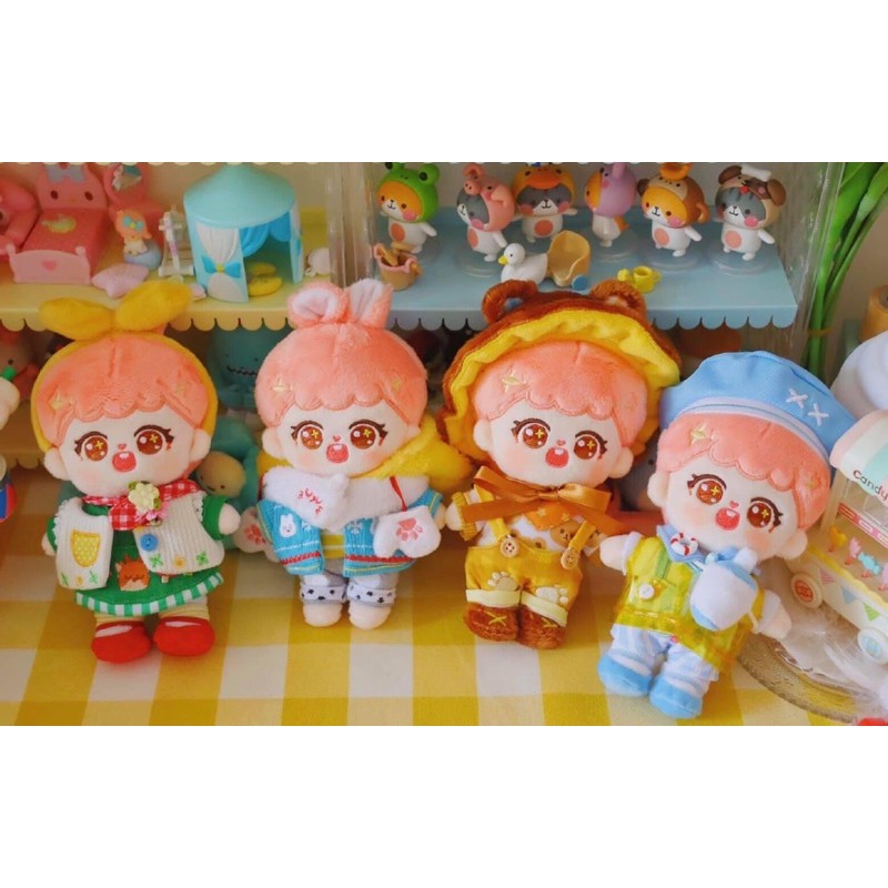 Set outfit cho doll 15cm