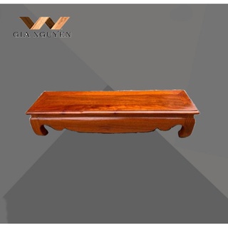 Đế kê khung ảnh thờ - kỷ chữ nhật gỗ hương - bảo hành và đổi trả