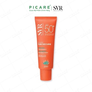 Kem chống nắng không gây nhờn tít SVR Sun Secure Fluide SPF50+ 50ml