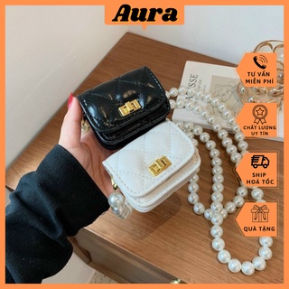 Túi mini dây ngọc loại ngọc to cực hot túi đeo chéo nữ hàn quốc txn-030