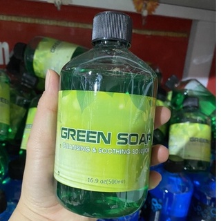 Dung dịch Greensoap lau mực dùng trong phun xăm 500ml