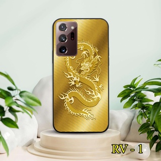 Ốp kính Rồng Đen 3D cho Samsung Note 20 - Note 20+ - Note 20 Ultra - Note 10 - Note 10 Lite - Note 10+ - Note 8 - Note 9