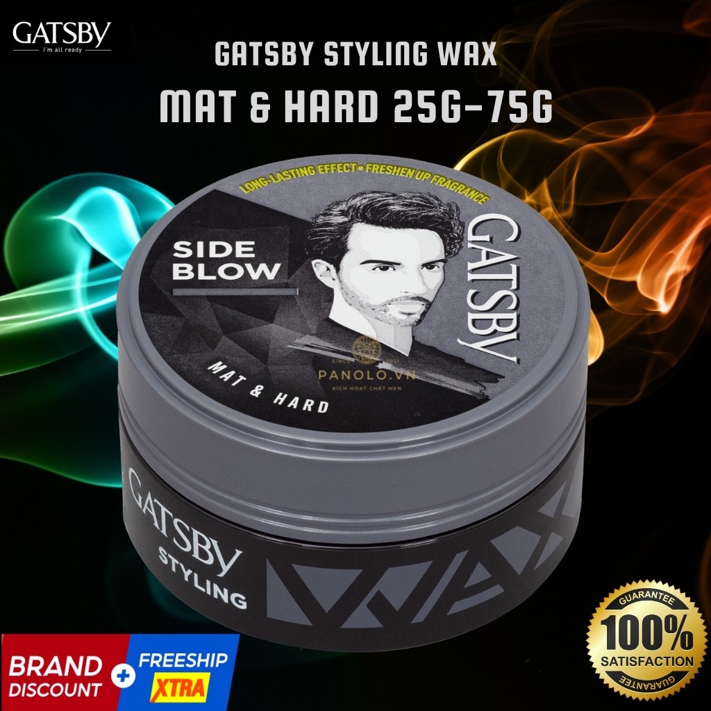 ✅ Sáp Vuốt Tóc Gatsby Styling Wax 25g & 75g Đủ Màu