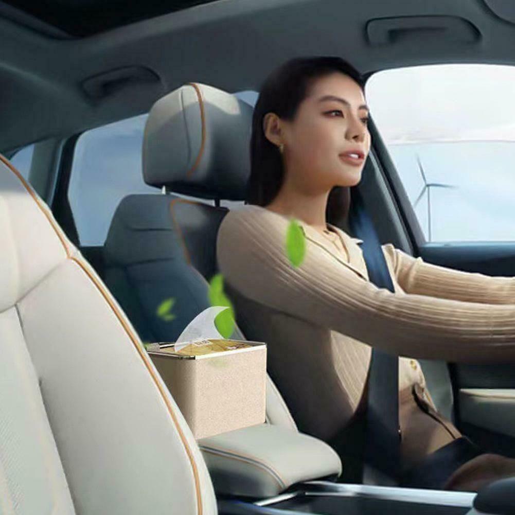 Hộp Đựng Khăn Giấy / Đồ Uống Đa Năng Sáng Tạo Cho Xe Hơi