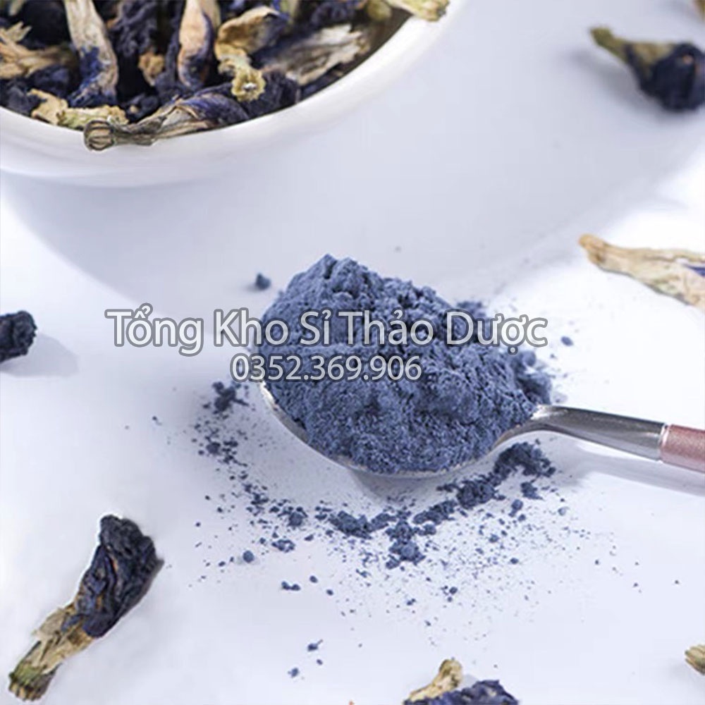 Bột hoa đậu biếc nguyên chất 1kg (Bột đắp mặt dưỡng da thiên nhiên, mask dẻo)