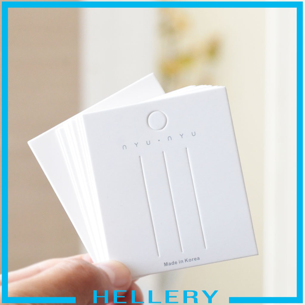 Set 20 Thẻ Giấy Trưng Bày Kẹp Tóc Trang Sức