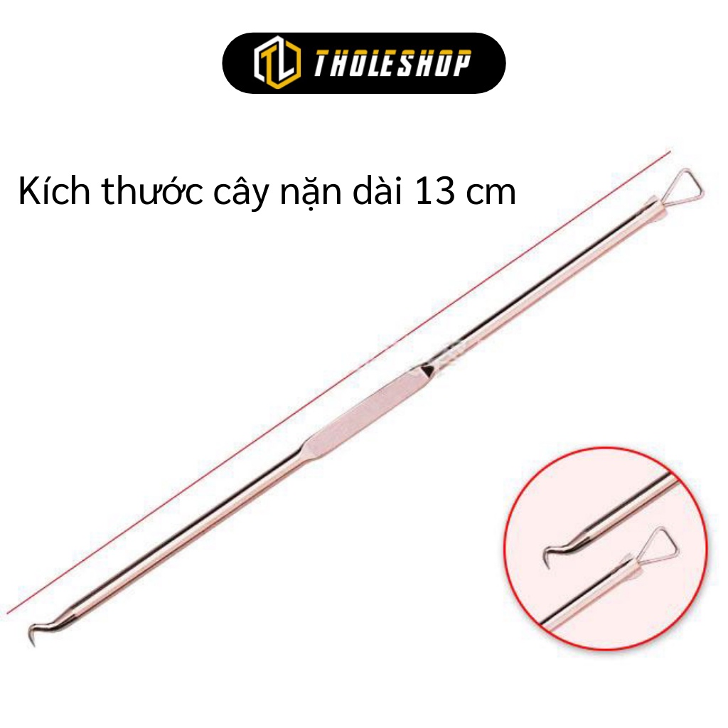 Cây Nặn Mụn - Bộ 4 Que Lấy Mụn Chuyên Nghiệp Có 8 Đầu Nặn Khác Nhau 4049