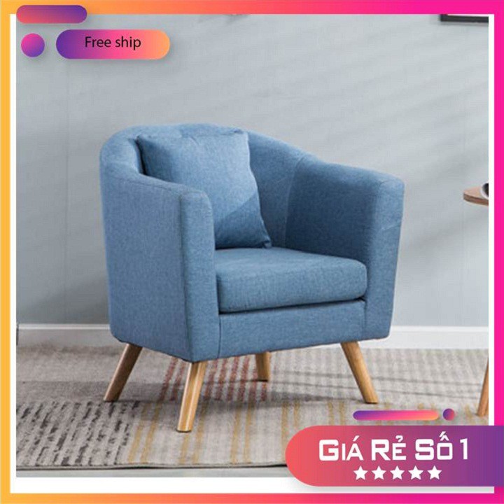 💥Giá rẻ💥 Ghế sofa gỗ kèm gối vuông, ghế sofa đẹp GSF005