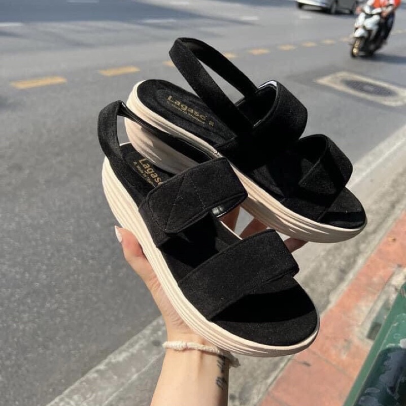 Sandal đế bánh mì 5p Thái Lan Giày đế xuồng 5 phân chuẩn Thái