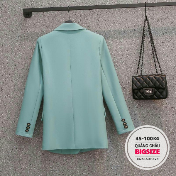 BIGSIZE Nữ (45-100kg) Áo Khoác Dáng Ôm mỏng Thời Trang Mùa Thu Mới Trẻ Trung Cho Nữ | BigBuy360 - bigbuy360.vn