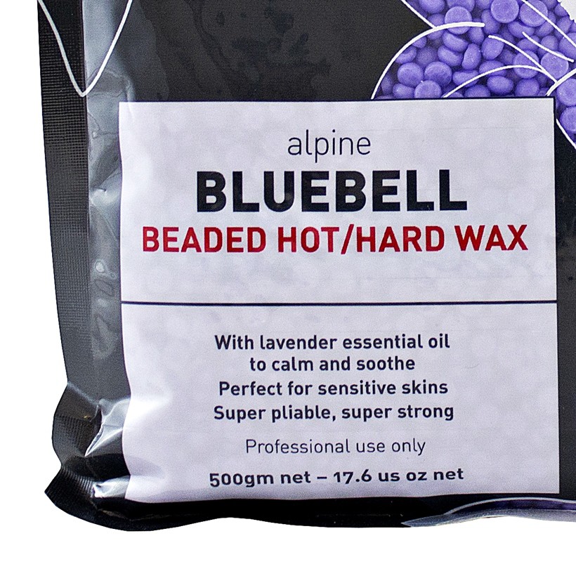 Sáp tẩy lông nóng dạng hạt Jax Wax Alpine Bluebell Beads 500g - lấy đi tận gốc nang lông từ cứng khỏe | BigBuy360 - bigbuy360.vn