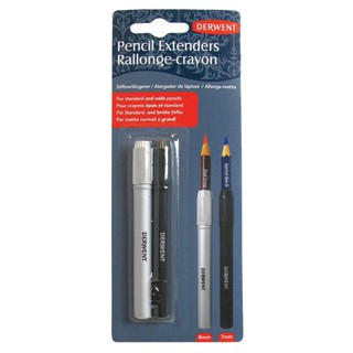Bộ 2 nối chì Derwent, Pencil Extenders Rallonge-crayon