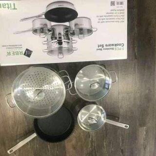 Bộ nồi inox Arber Titan