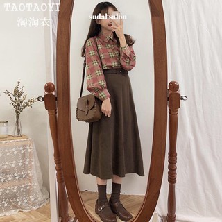 [ORDER] Chân váy thắt lưng vintage Ulzzang