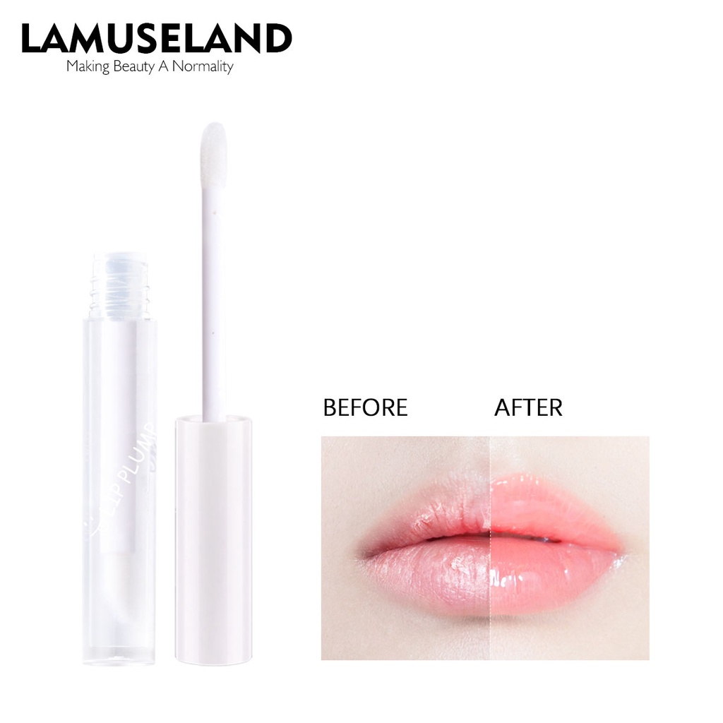 Son bóng LAMUSELAND LA0009 dưỡng ẩm giúp môi căng mọng chống thấm nước chuyên dụng 1.5g