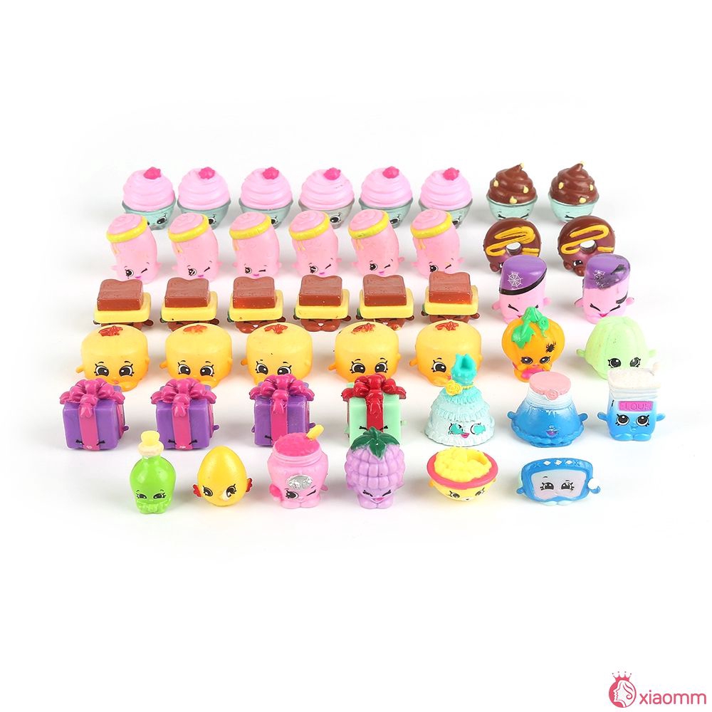 Set 50 Mô Hình Đồ Chơi Shopkins Season 1 2 3 4 5 Shopkins