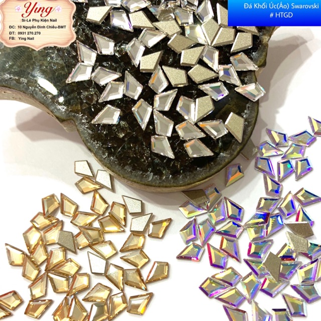 Đá Khối Úc(Áo) Swarovski chính hãng.Có nhiều mẫu