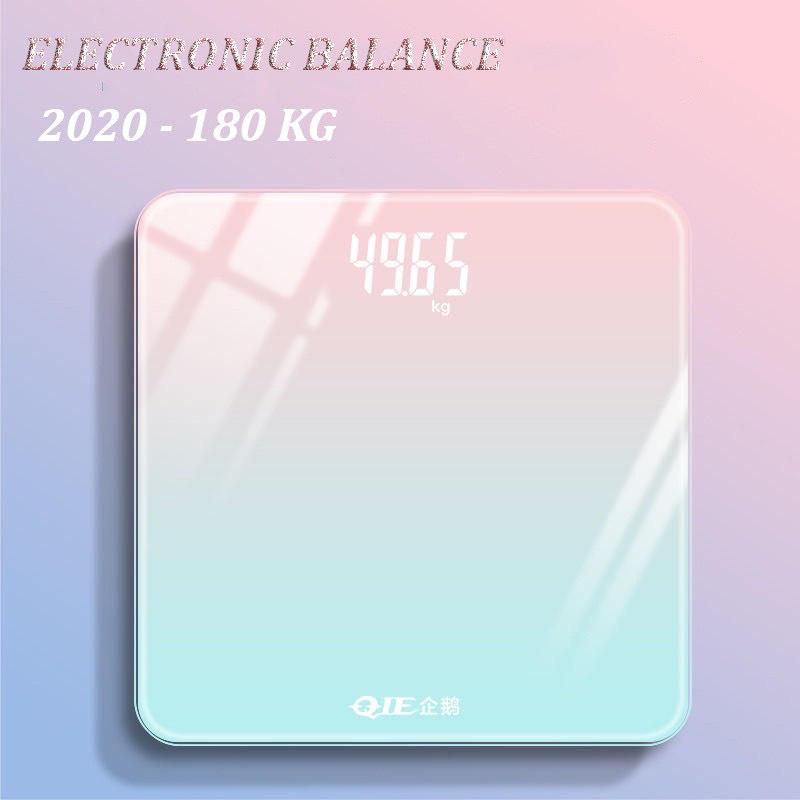 Cân điện tử, cân sức khỏe Scale 180kg kính cường lực Màn Hình LED Hiển Thị Độ Chính Xác Cao VT790