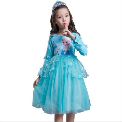 Váy elsa - Sofia lót nỉ