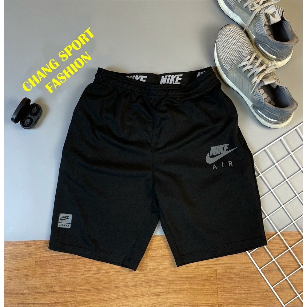 Quần Short Thể Thao, Gym Nam Thun Poly Co Giãn Chất mát, mịn- Chang Sport Fashion