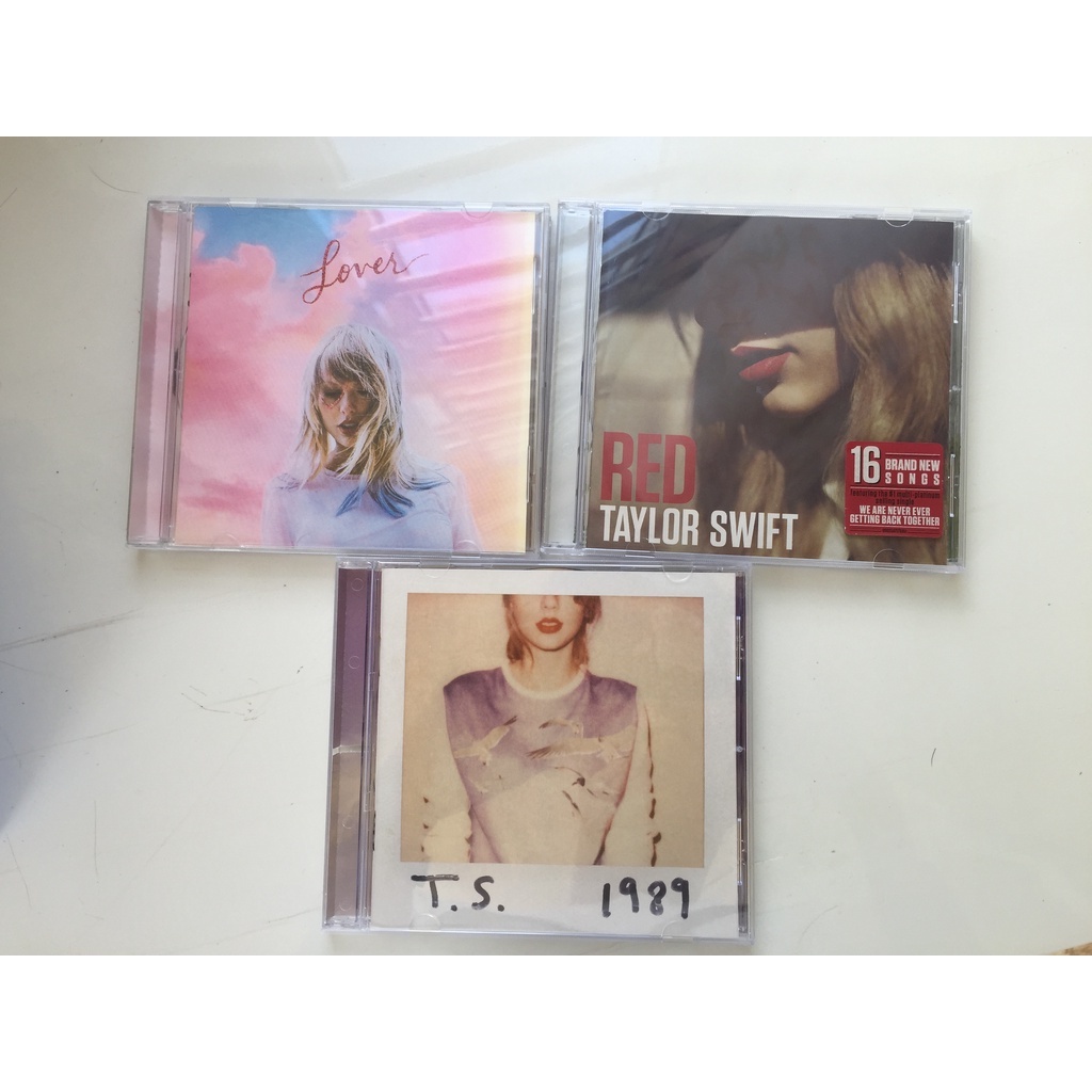 Bộ sưu tập albums nhạc của Taylor Swift: 1989-RED-Lover