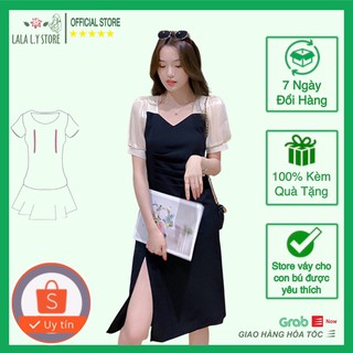 Váy cho con bú,váy cho con ti mùa hè nhún eo, lên form sang trọng BST-HE2021 LSV115