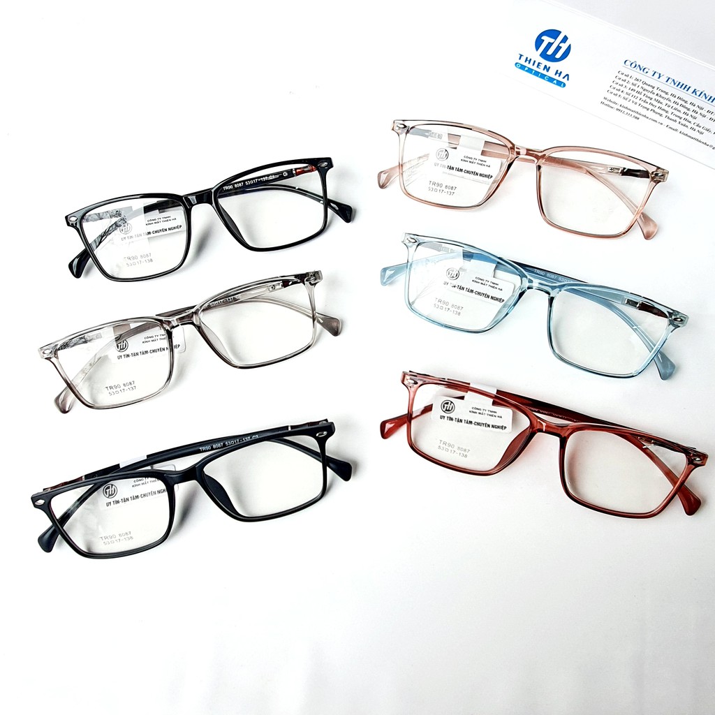 👑 [HÀNG CAO CẤP] Gọng nhựa dẻo dáng vuông 8087 👓 | WebRaoVat - webraovat.net.vn