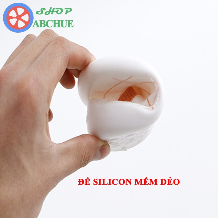 Giày Bún Cho Bé Tập Đi Vải Mềm Co Giãn Đế Silicon