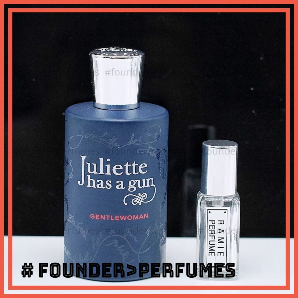 [S.A.L.E]  Mẫu thử nước hoa Juliette Has A Gun Gentlewoman (5ml/10ml/20ml) #.founderperfume