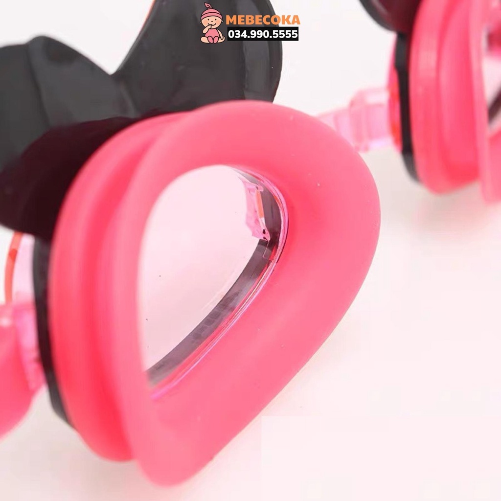 Kính bơi trẻ em cao cấp chống lóa, chống tia UV cho bé từ 2 đến 10 tuổi siêu dễ thương