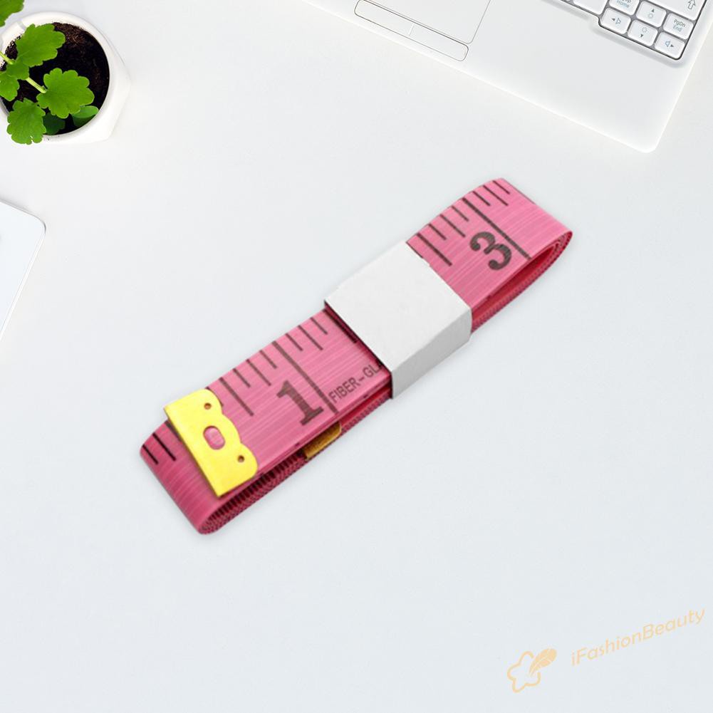 【New】1.5m Body Measuring Ruler Sewing Tailor Tape Measure Mini Soft Flat Ruler