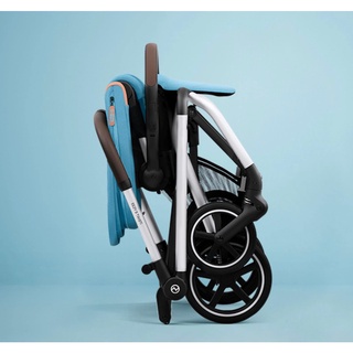 Xe đẩy cybex eezy s twist +2 melio tpe deep black chiều xoay 360 cho bé từ - ảnh sản phẩm 6