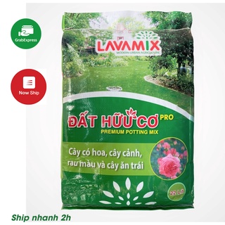 [Hoả tốc] ĐẤT HỮU CƠ TRỒNG HOA RAU LAVAMIX PRO 22lít (10-12kg)