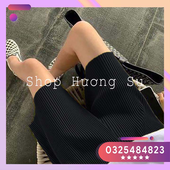 Quần short dập li thiết kế Hàn Quốc Hương Su-(PVN1726)