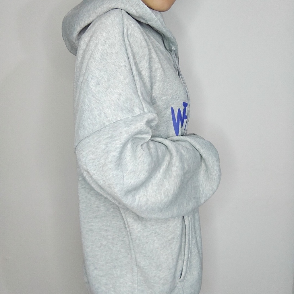 Áo hoodie nữ cute form rộng unisex Happy có mũ rẻ đẹp F12 Collection HD002